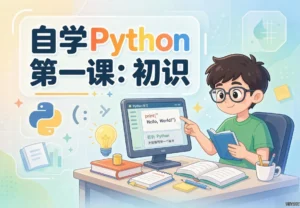 自学Python第一课：初识